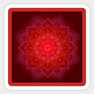 mandala Sticker